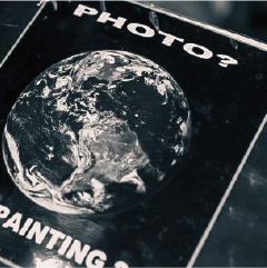 Flat Earth Painting