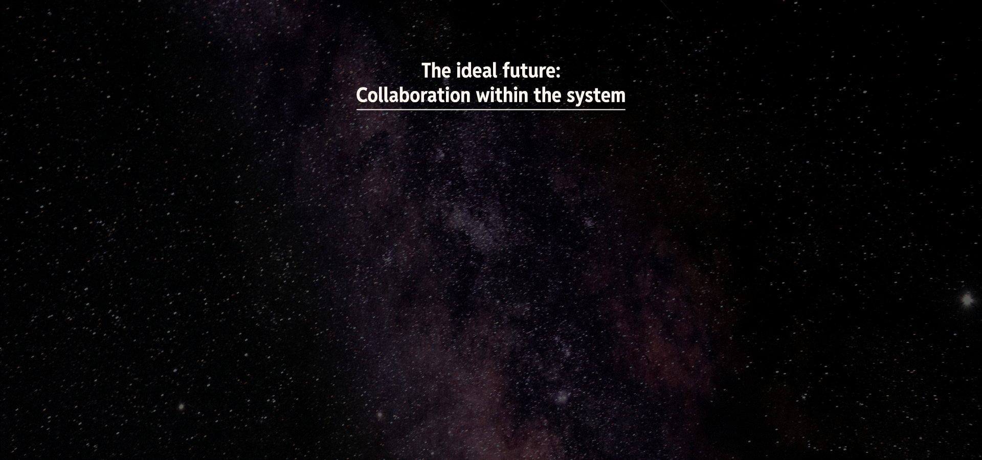 Collaboration within the system